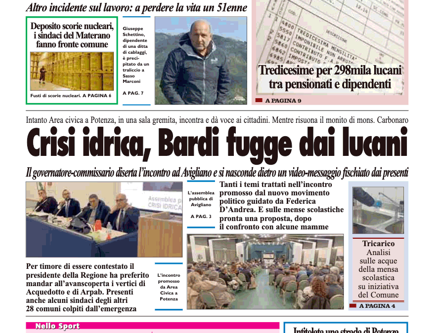 Domenica 1 dicembre 2024