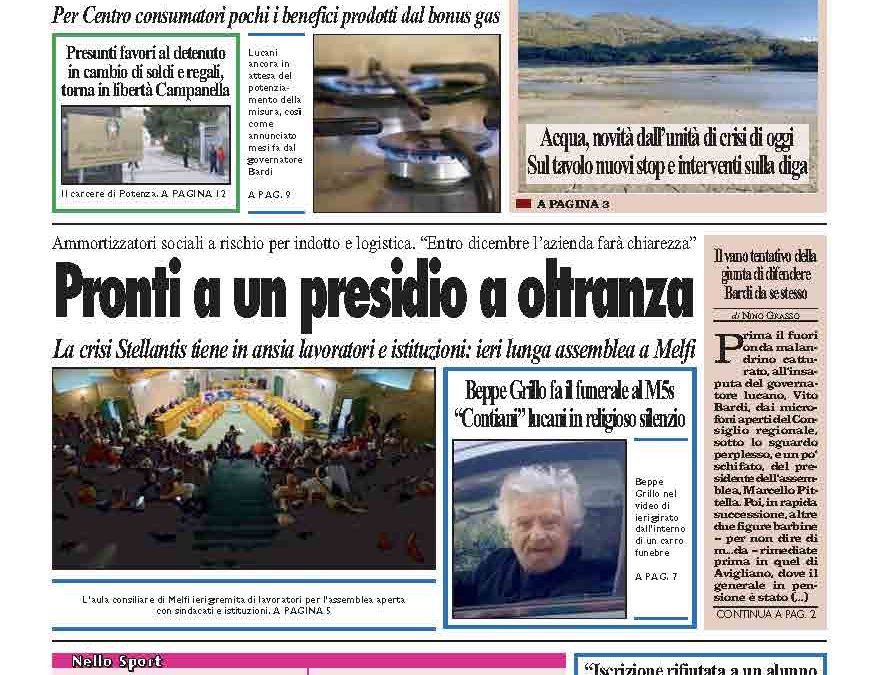 Mercoledì 4 dicembre 2024
