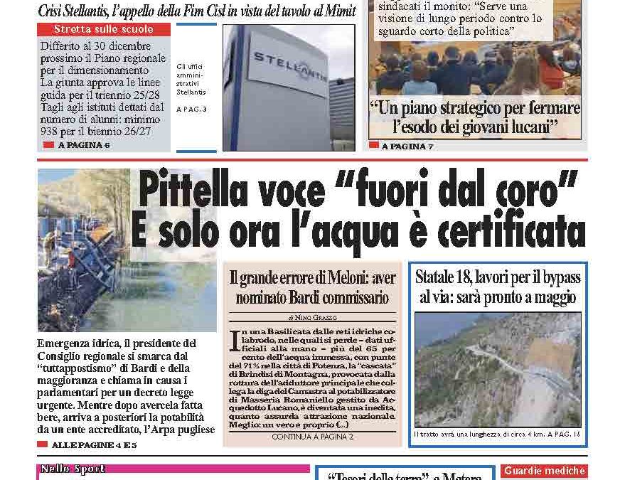 Venerdì 6 dicembre 2024