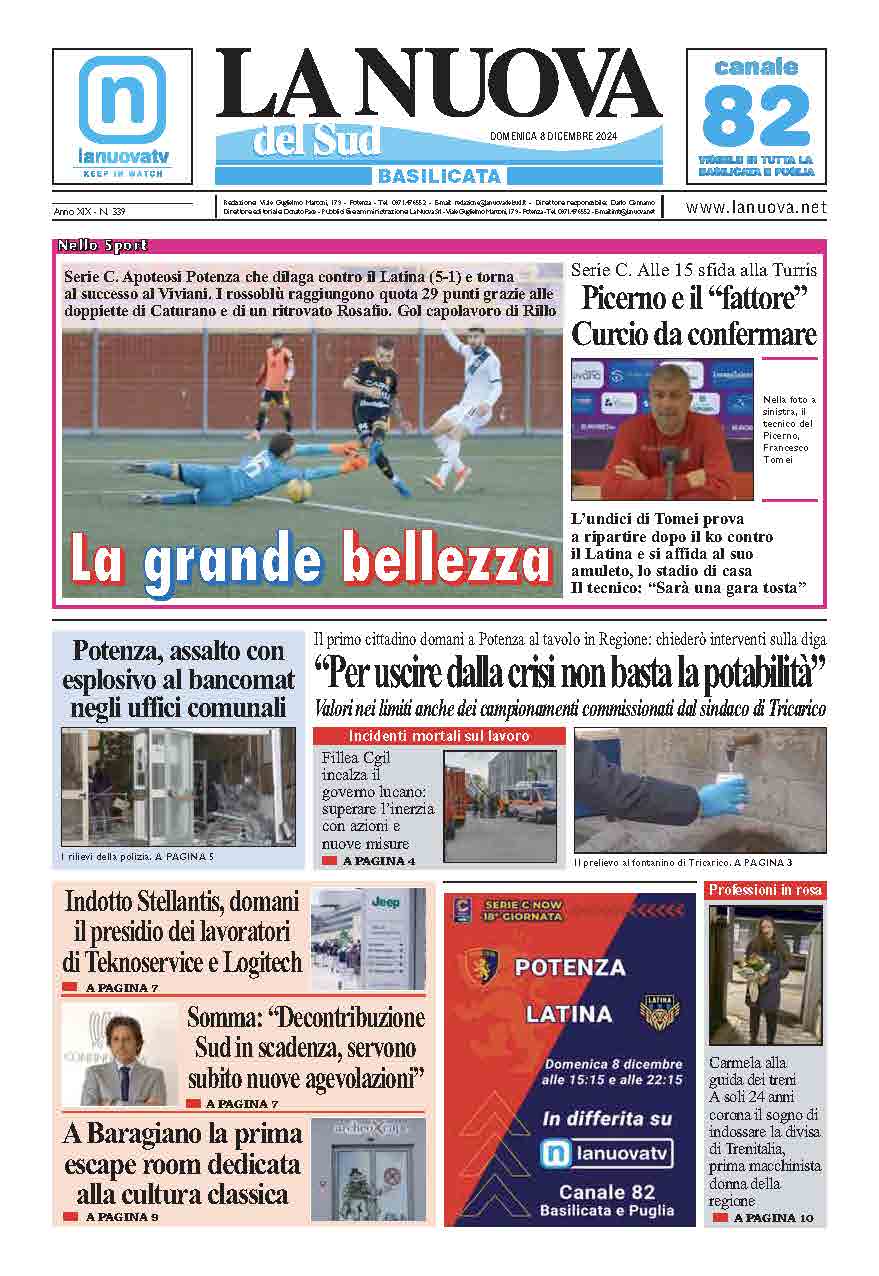 Domenica 8 dicembre 2024
