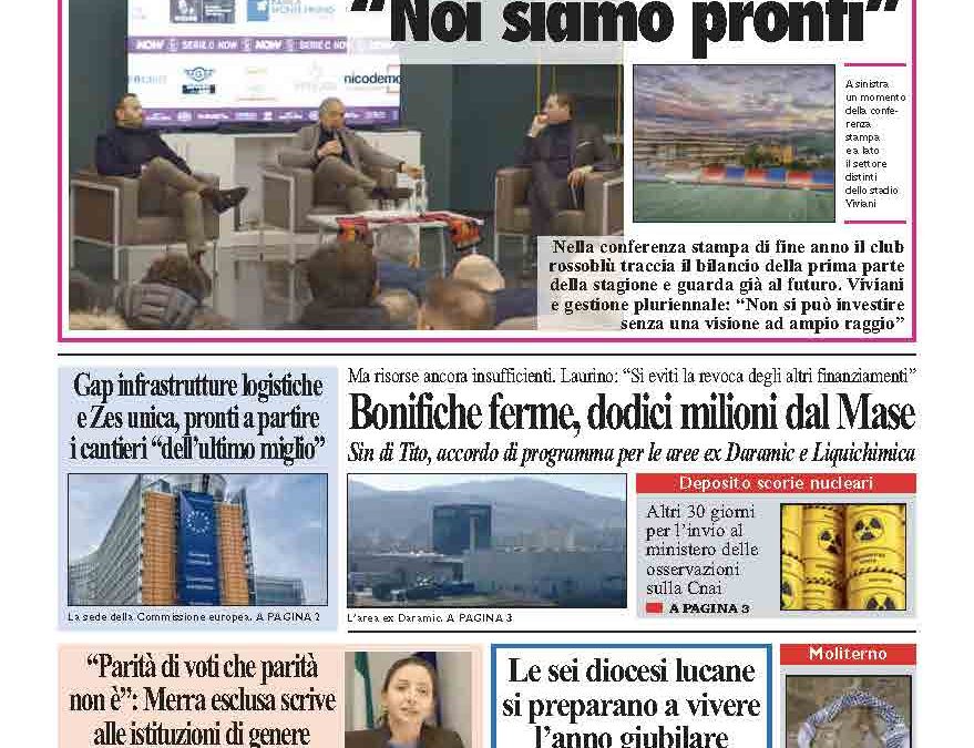 Sabato 28 dicembre 2024