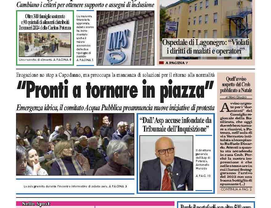 Lunedì 30 dicembre 2024