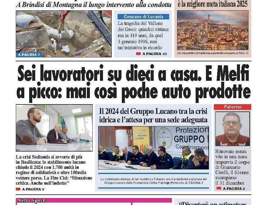 Sabato 4 gennaio 2025
