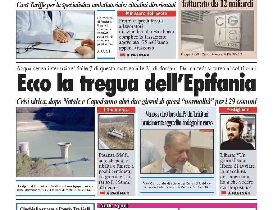 Domenica 5 gennaio 2025