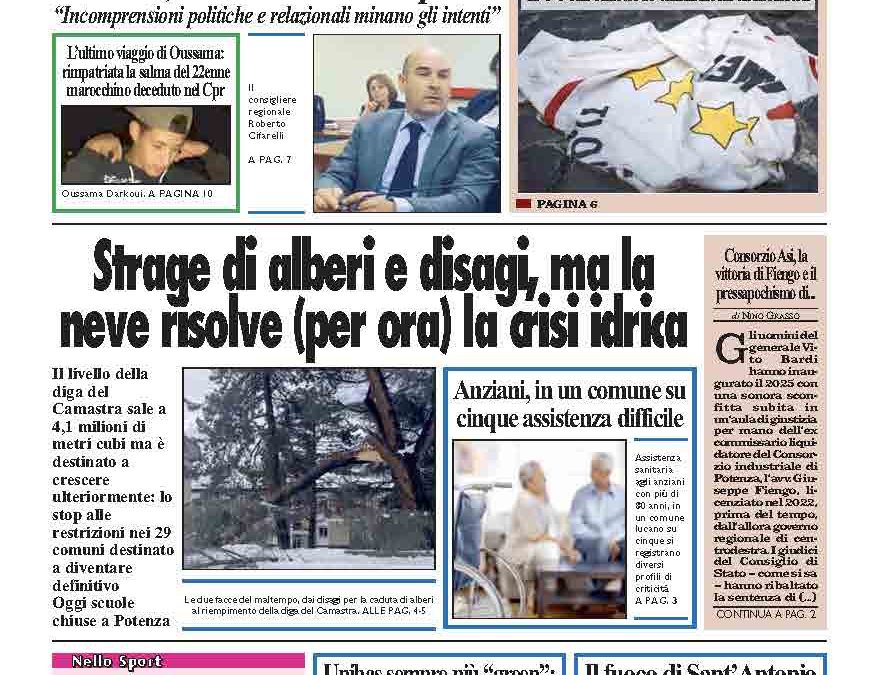 Mercoledì 15 gennaio 2025