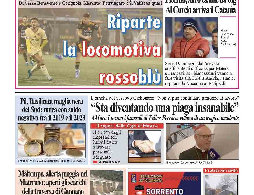 Domenica 19 gennaio 2025