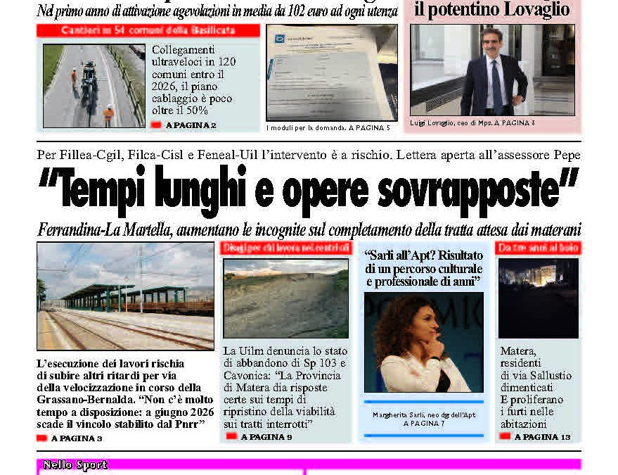 Sabato 25 gennaio 2025
