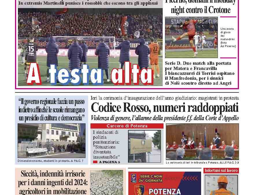 Domenica 26 gennaio 2025