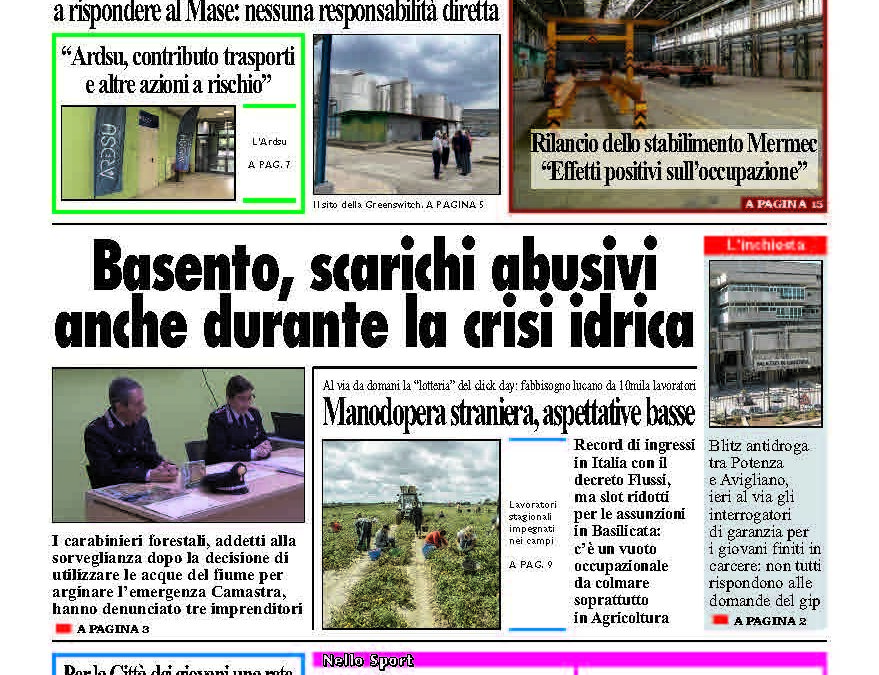 Martedì 4 febbraio 2025