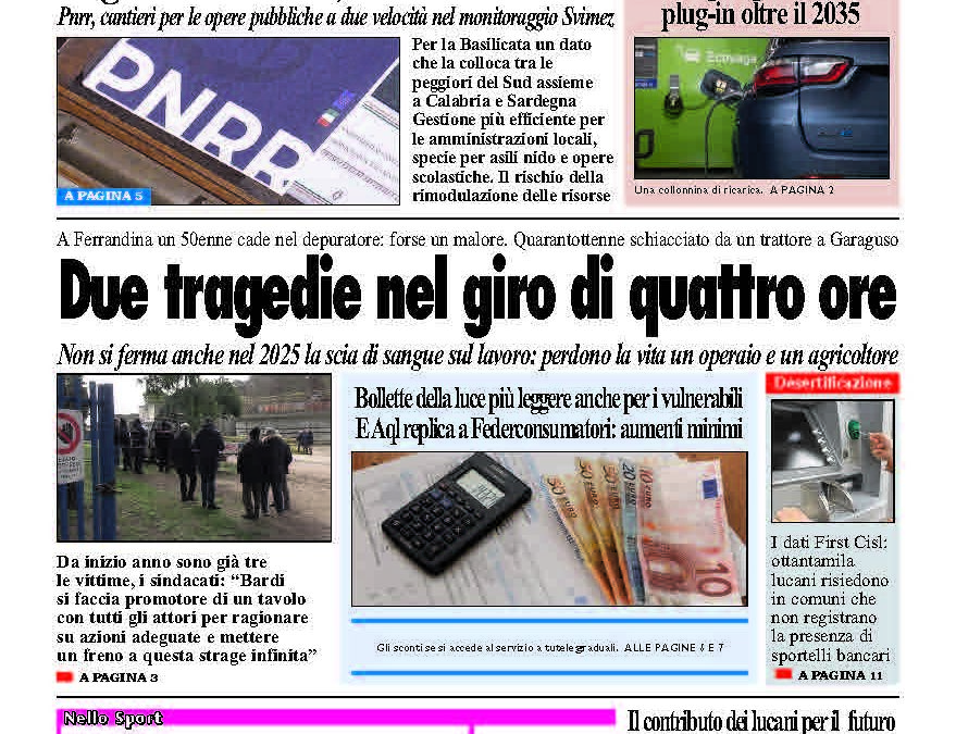 Sabato 8 febbraio 2025