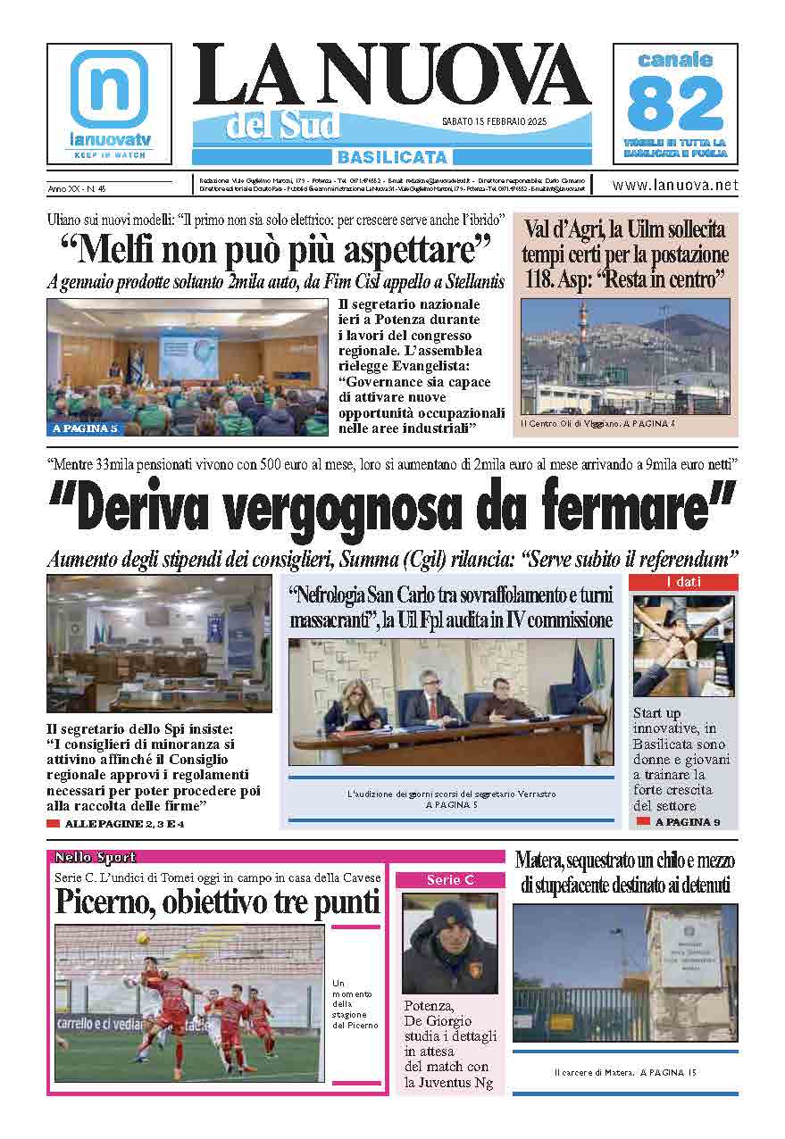 Domenica 16 febbraio 2025