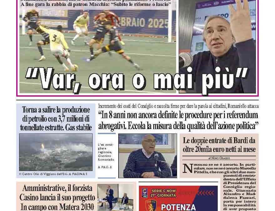 Lunedì 17 Febbraio 2025