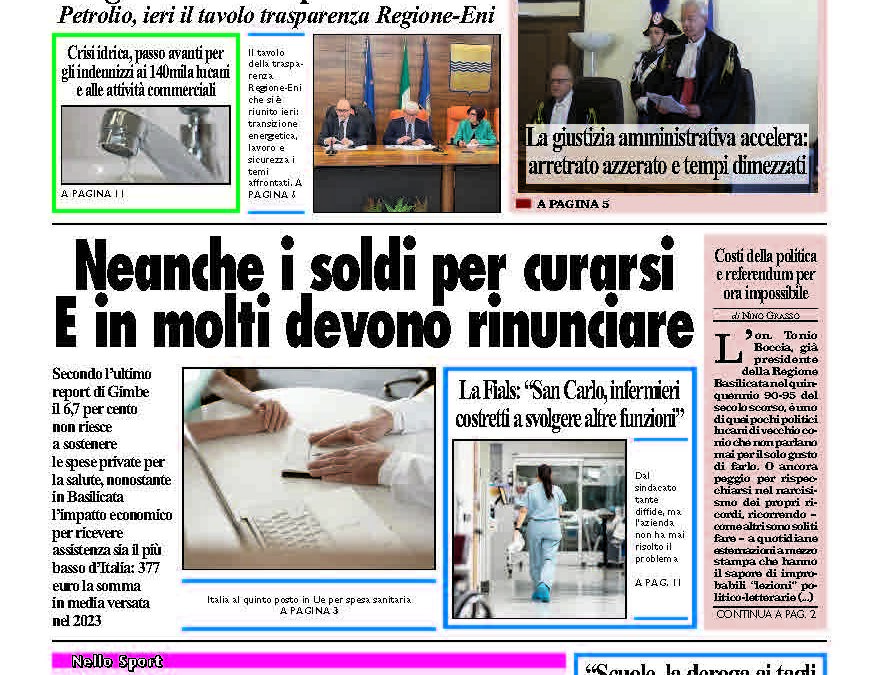 Mercoledì 19 febbraio 2025
