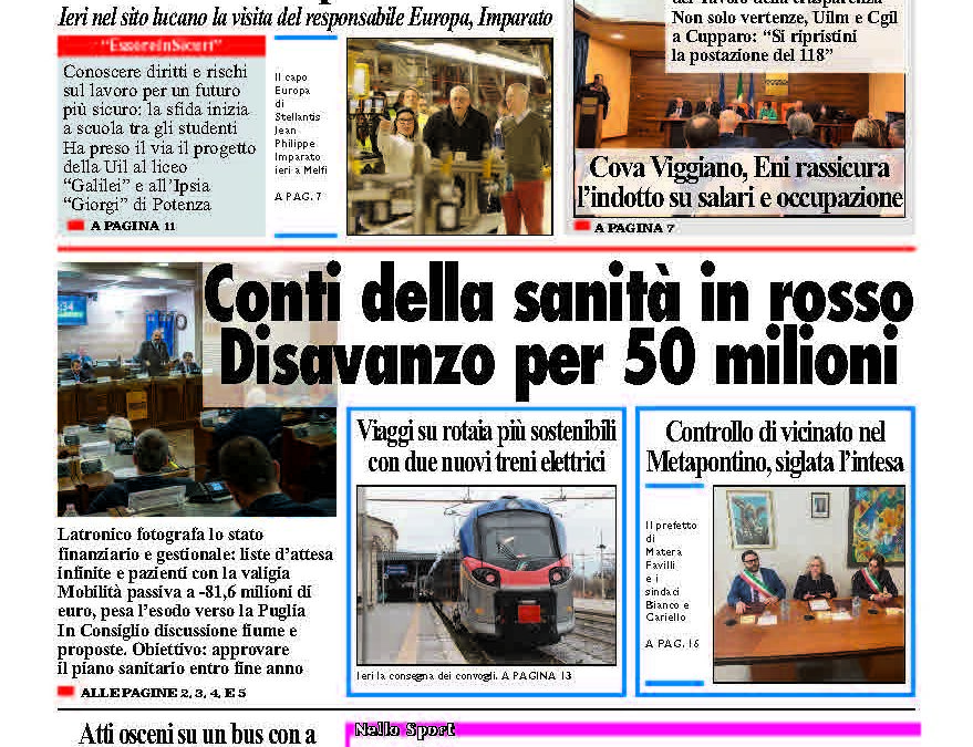 Giovedì 20 febbraio 2025