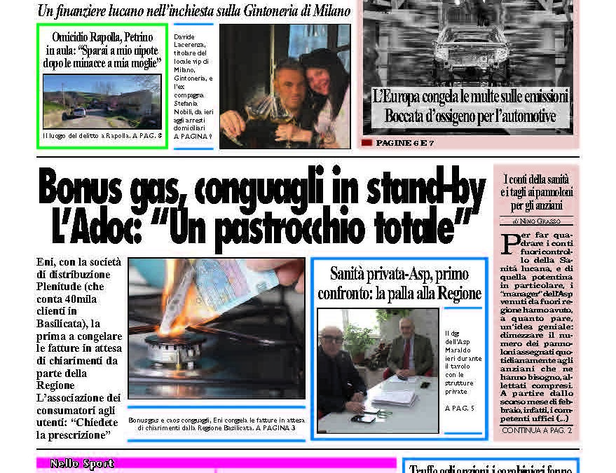 Mercoledì 5 marzo 2025