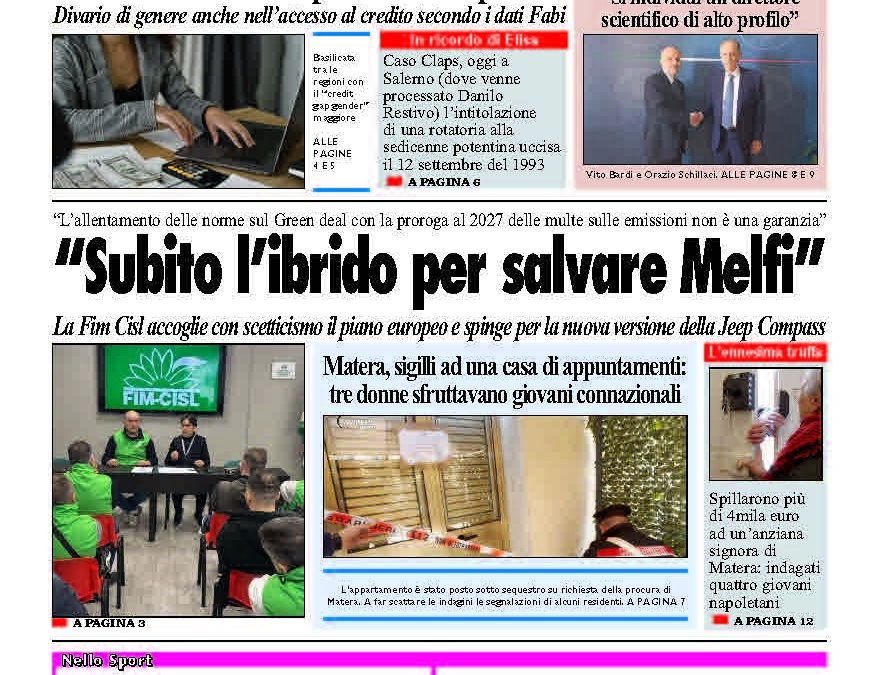 Sabato 8 marzo 2025