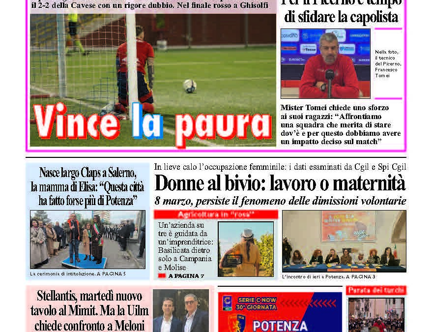 Domenica 9 marzo 2025