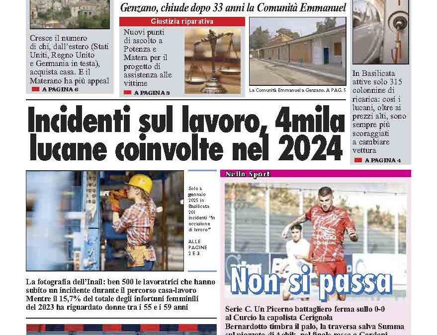 Lunedì 10 marzo 2025