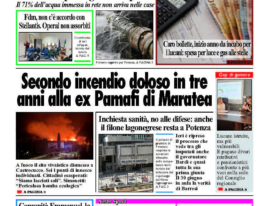 Martedì 11 marzo 2025