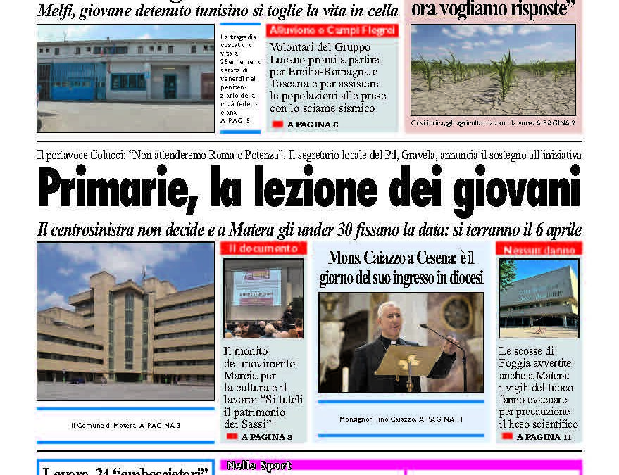 Domenica 16 marzo 2025