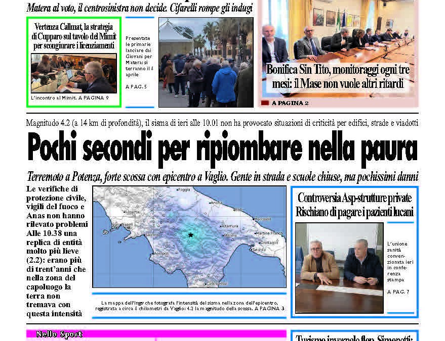 Mercoledì 19 marzo 2025