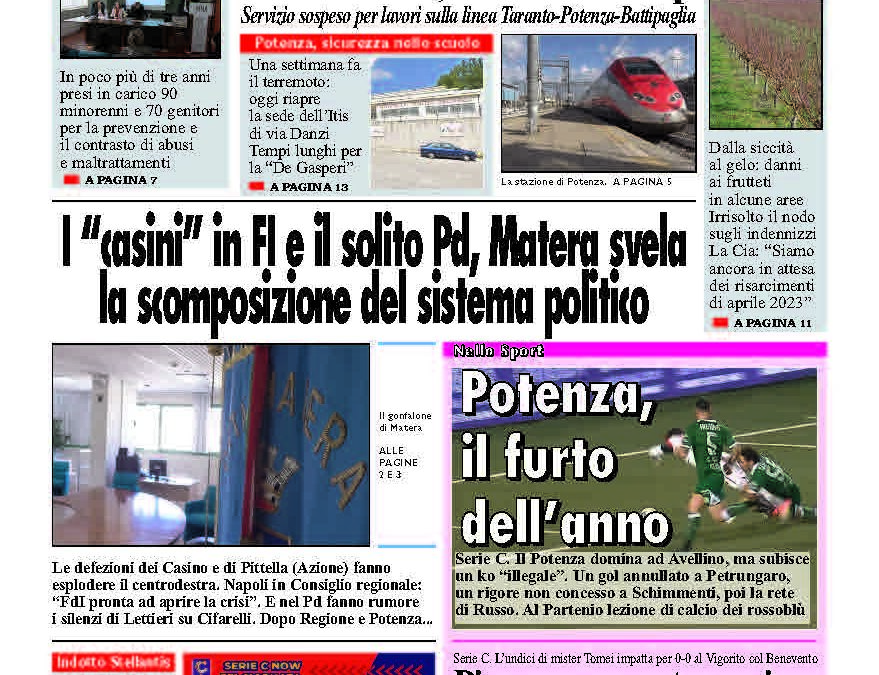 Martedì 25 marzo 2025