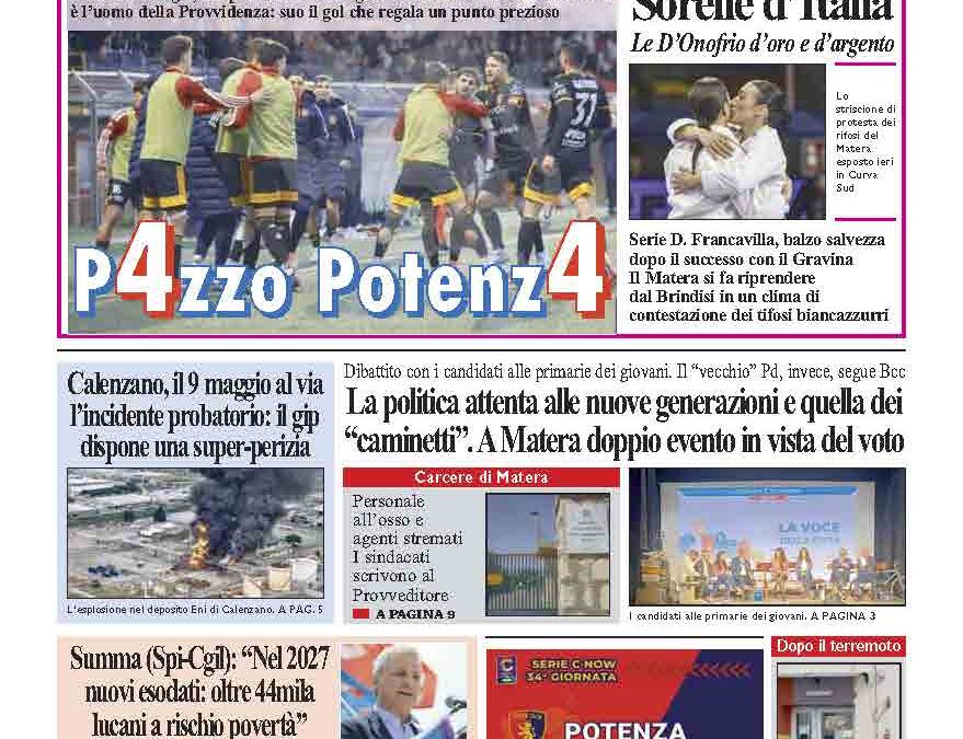 Lunedì 31 marzo 2025