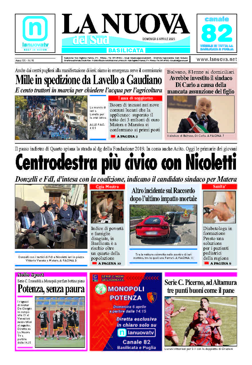 Domenica 6 aprile 2025