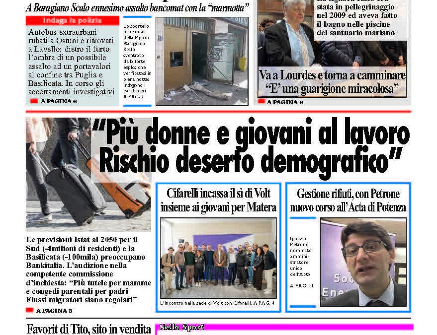 Giovedì 17 aprile 2025