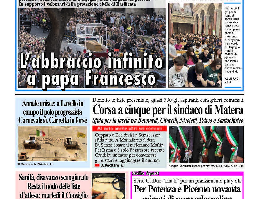 Domenica 27 aprile 2025