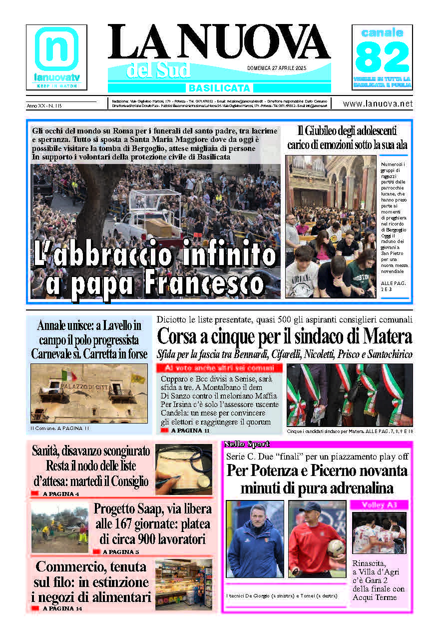 Domenica 27 aprile 2025