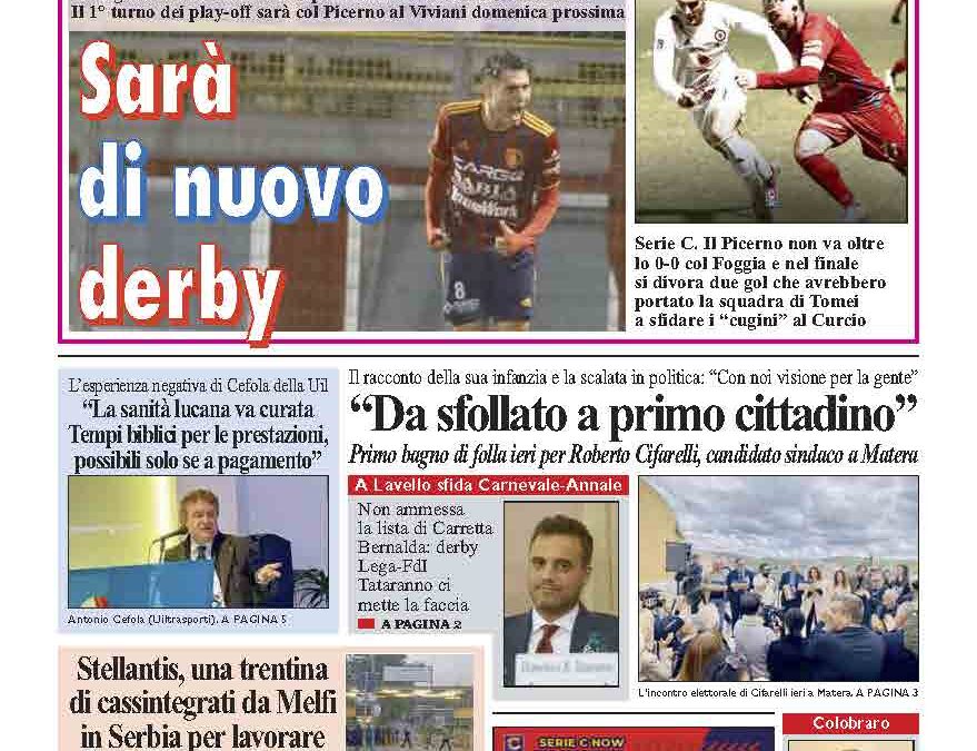 Lunedì 28 aprile 2025