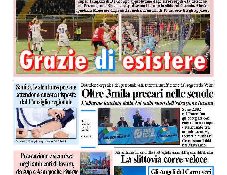 Lunedì 5 maggio 2025