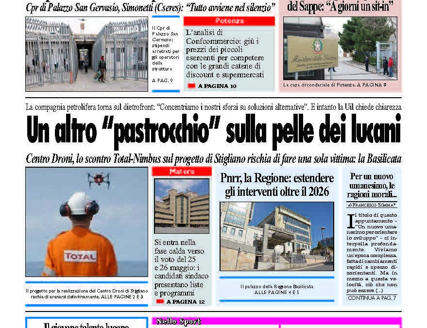 Lunedì 12 maggio 2025
