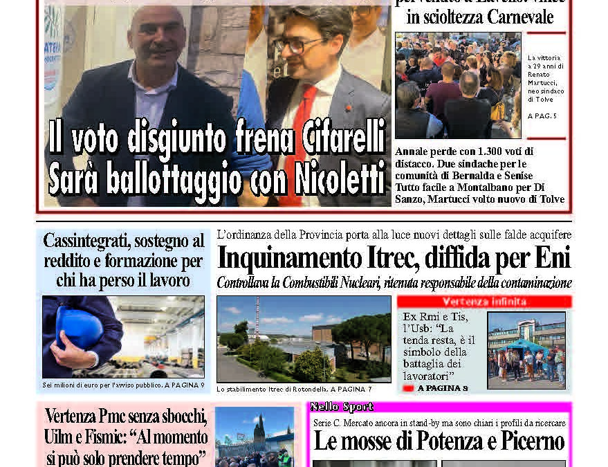 Martedì 27 maggio 2025