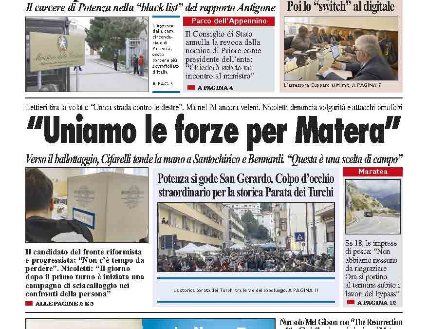 Sabato 31 maggio 2025