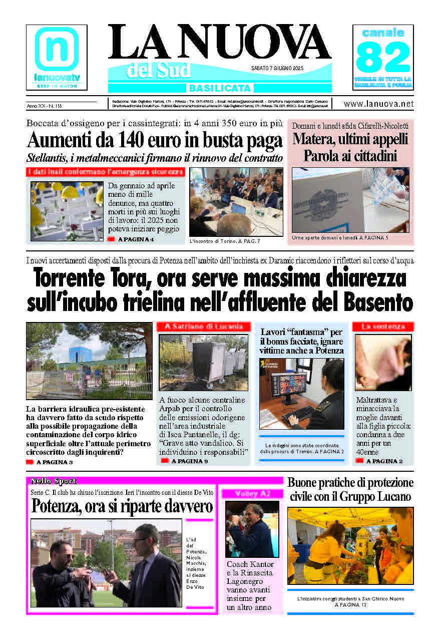 Sabato 7 giugno 2025