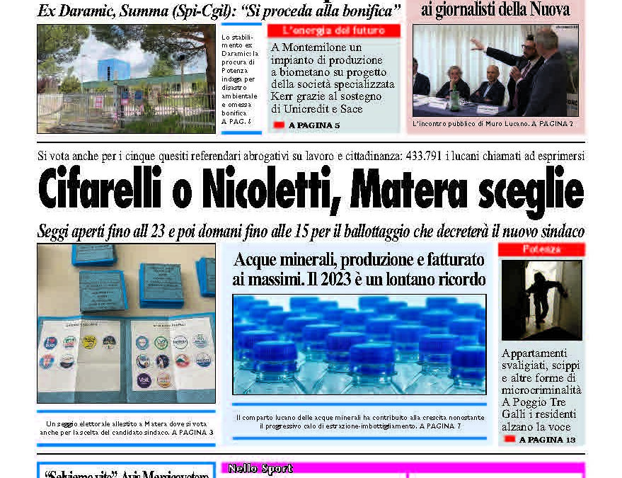 Domenica 8 giugno 2025