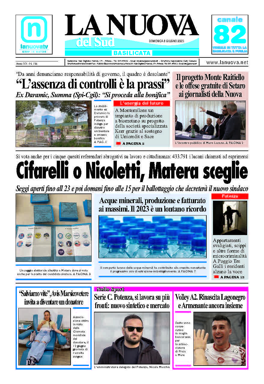Domenica 8 giugno 2025