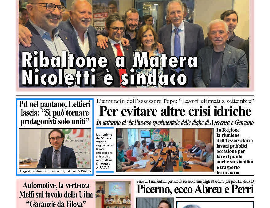 Martedì 10 giugno 2025