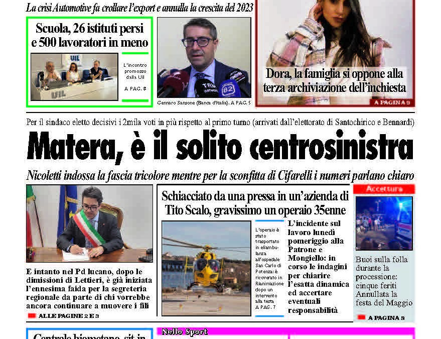 Mercoledì 11 giugno 2025