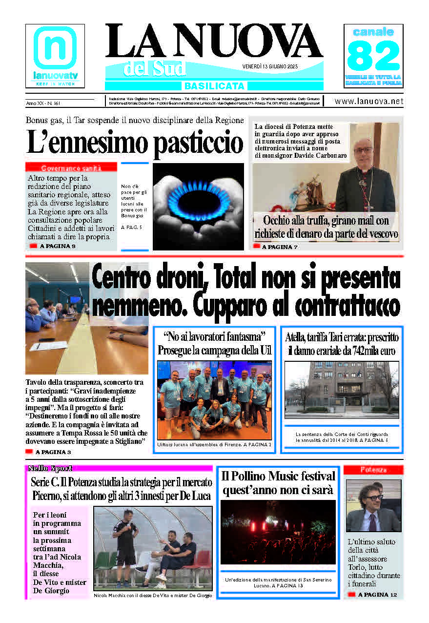 Venerdì 13 giugno 2025