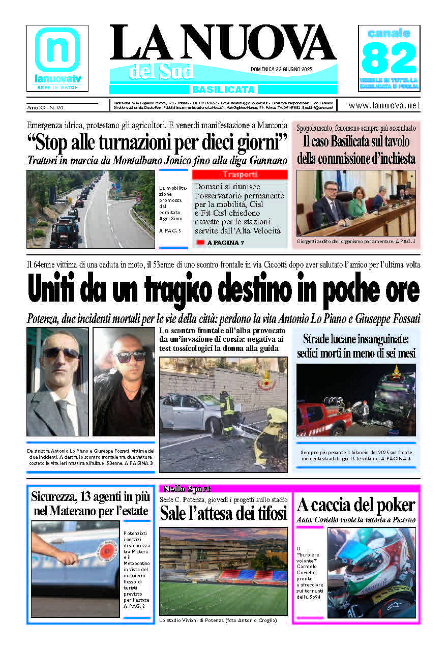 Domenica 22 giugno 2025