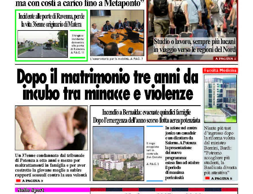 Martedì 24 giugno 2025