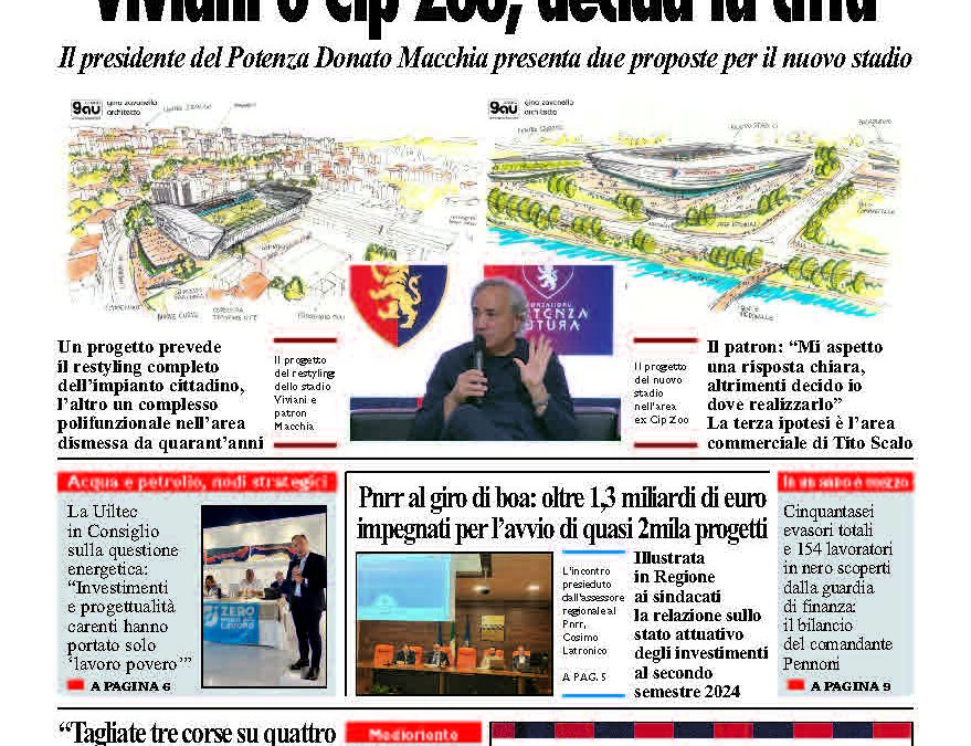 Martedì 25 giugno 2025