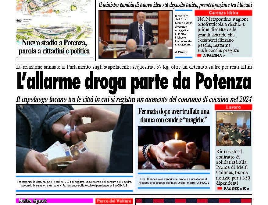 Giovedì 26 giugno 2025