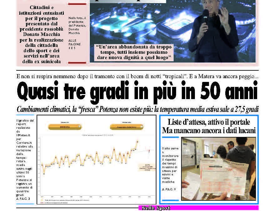 Sabato 28 giugno 2025