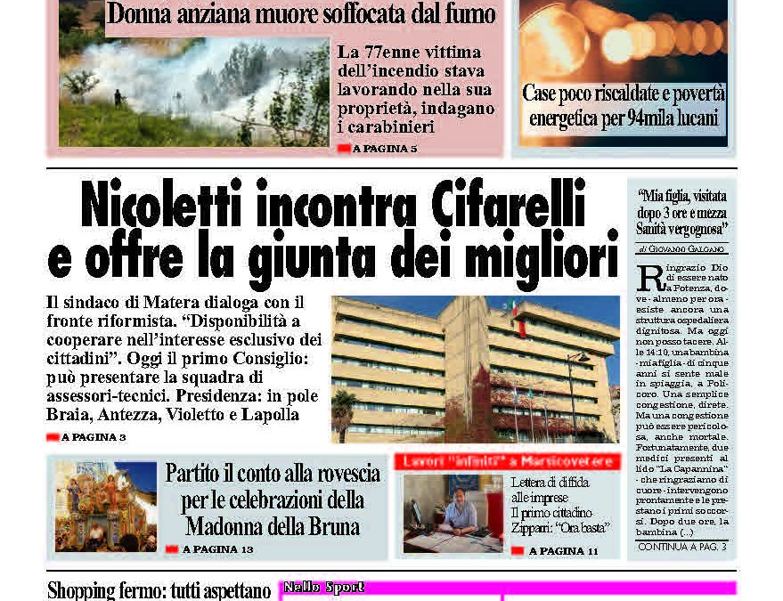 Lunedì 30 giugno 2025