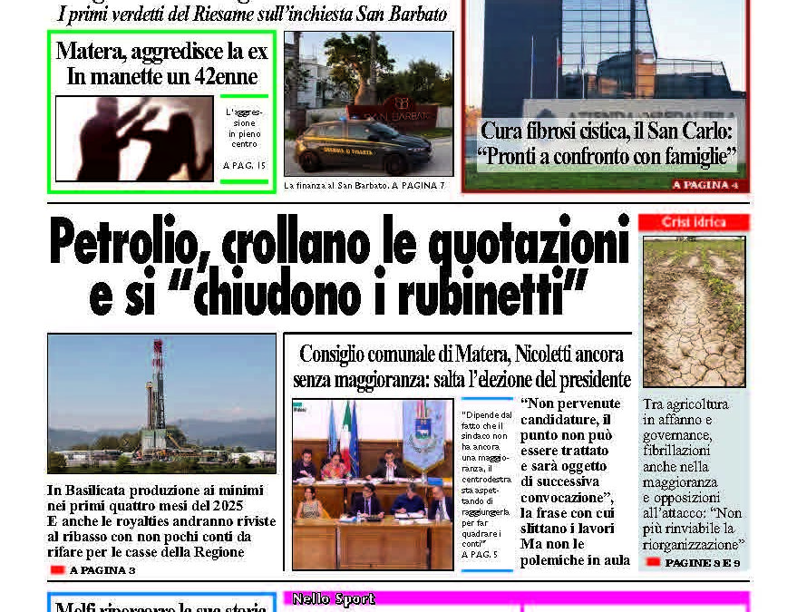 Sabato 19 luglio 2025