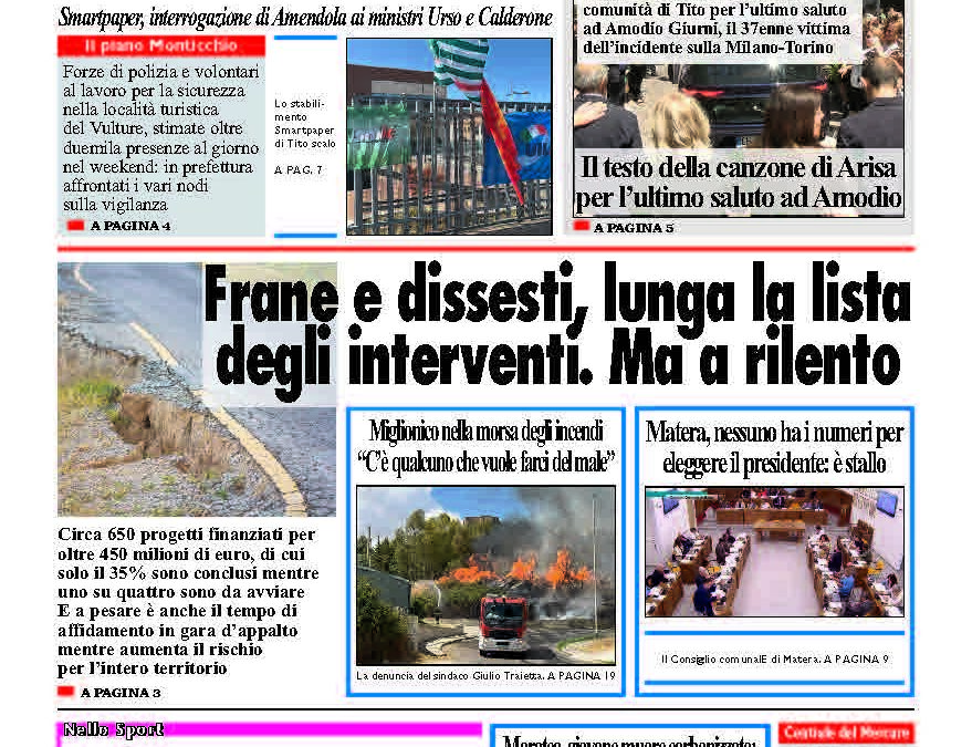 Venerdì 1 agosto 2025